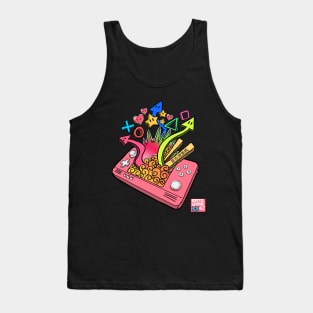 6AT0GAMING Tee Design (Pink variant) Tank Top